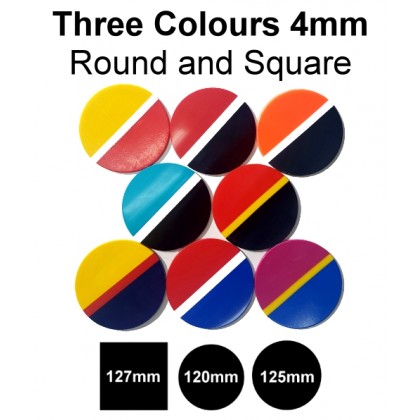 Mouthguard Blanks 4mm - 3 Colours